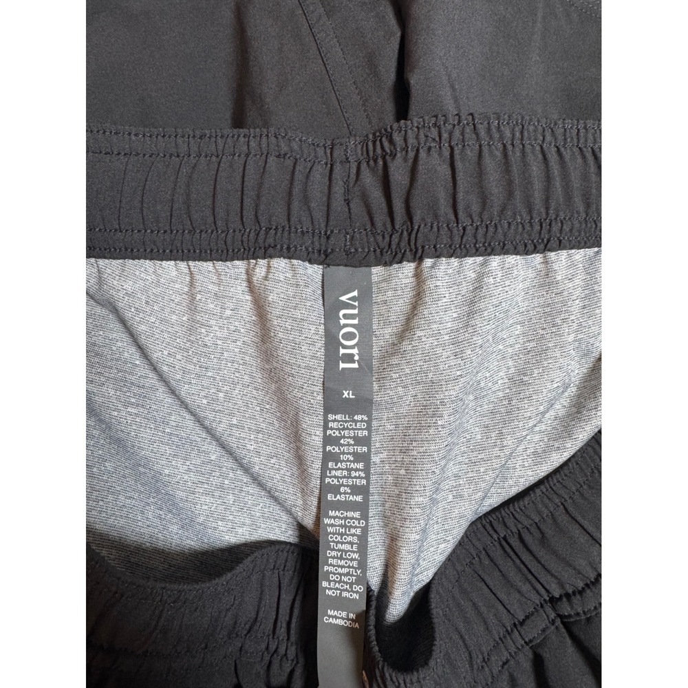 Vuori Kore Short Mens XL Black 7" V302 Performance Athletic Training Shorts NWT - Picture 6 of 6